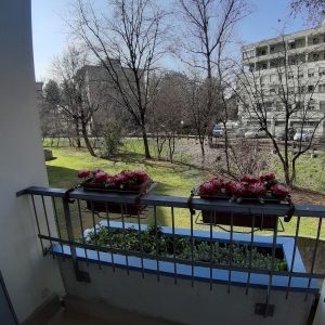 Serviced apartment in Reggio Emilia with balcony